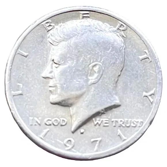 RARE COIN 1971-D JOHN F. KENNEDY HALF DOLLAR - Picture 11 of 16